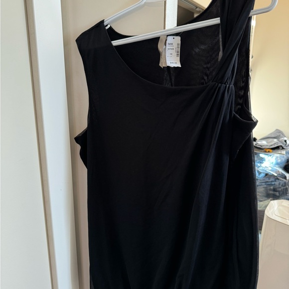 🟢NWT Pennington’s 1X Black flowy blouse.🟢 - Picture 2 of 10